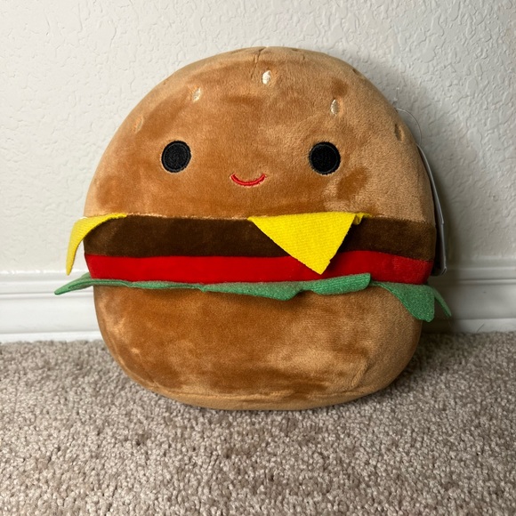 Squishmallows Toys New Carl The Burger Squishmallow Poshmark